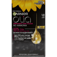 Olia 1.0 Deep Black Hair Colour (1pk)