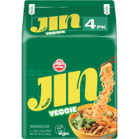 Veggie Mild Multi Jin Ramen Noodles (4 x 110g)
