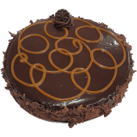 Salted Caramel 9 inch Cake (1.2kg)