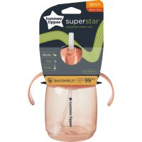 Superstar Weighted Straw Cup 6m+ 300ml (1pk)