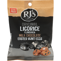 Original Licorice Flavoured Milk Chocolate Easter Hunting Eggs (120g)