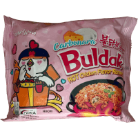 Buldak Carbonara Hot Chicken Flavor Ramen Noodle Soup (130g)