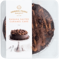 Banana Salted Caramel Cake (1.2kg)
