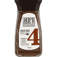 4 Very Strong Instant Coffee Jar (100g)