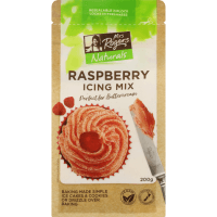 Naturals Raspberry Icing Mix (200g)