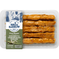 Free Range Chicken Breast Coconut & Lemongrass Kebabs (5pk)