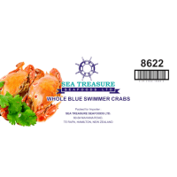 Whole Blue Swimmer Crab (5kg)