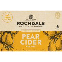 Classic Pear Cider Cans (6 x 330ml)