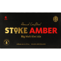 Amber Big Malt Kiwi Ale Cans (6 x 330ml)
