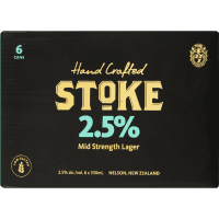 Mid Strength Lager Cans (6 x 330ml)