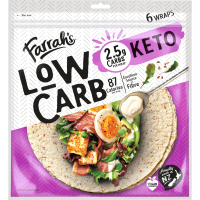 Low Carb Keto Wraps (6pk)