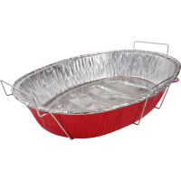 Foil Roaster Oval With Handles (1ea)