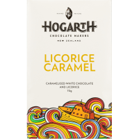 Licorice Caramel White Chocolate Bar (70g)