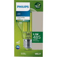 LED Cool White 2.3W 485 Lumen Screw Bulb (1pk )