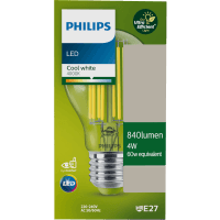 LED Cool White 4W 840 Lumen Screw Bulb (1pk )