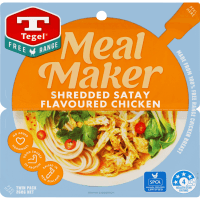Free Range Meal Maker Shredded Satay Flavoured Chicken (260g)