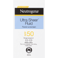 Ultra Sheer Fluid Facial Sunscreen SPF50 (40ml)