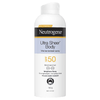 Ultra Sheer Body Mist Sunscreen Spray SPF50 (140g)