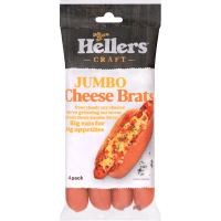 Craft Jumbo Cheese Brats (4pk)