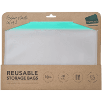 Large Lay Flat Reusable Bags (2pk)