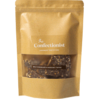 Milk Chocolate & Hazelnut Toffee Pouch (200g)