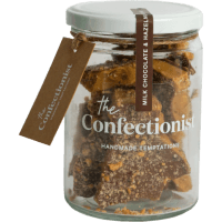 Milk Chocolate & Hazelnut Toffee Jar (200g)