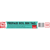 80l Bin Tag (1pk)