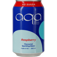 No Sugar Raspberry Flavoured Sparkling Water (330ml)
