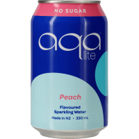 No Sugar Peach Flavoured Sparkling Water (330ml)