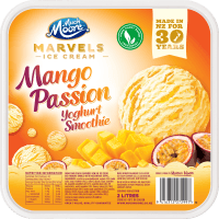 Marvels Mango Passion Yoghurt Smoothie Ice Cream (2l)