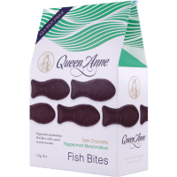 Peppermint Marshmallow Dark Chocolate Fish Bites (170g)