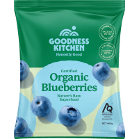 Certified Organic Blueberries (400g)