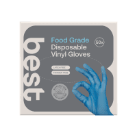 Food Grade Disposable Vinyl Gloves (50pk)
