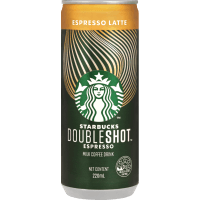 Doubleshot Espresso Latte Iced Coffee Can (220ml)