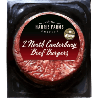North Canterbury Beef Burgers (2 x 125g)