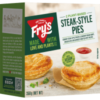 2 Steak-Style Pies Vegan Plant Based (350g)