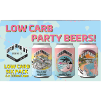 Low Carb Mixed Party Beers Cans (6 x 330ml)
