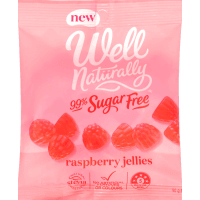 99% Sugar Free Raspberry Jellies (90g)