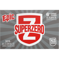 Super Zero Non-Alcoholic India Pale Ale (6 x 330ml)