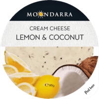 Lemon & Coconut Cream Cheese (80g)