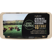 Free Range Animal Welfare Mixed Grade Eggs (18pk)