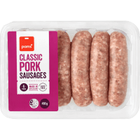 Classic Pork Sausages (6 x 75g)