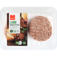 Lamb Burger Patties (4 x 100g)