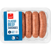 Classic Beef Sausages (6 x 75g)