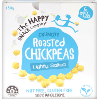 Gluten Free Lightly Salted Roasted Chickpeas (6 x 25g)