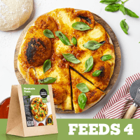 Margherita Pizza Meal Kit Serves 4 (1pk)