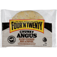 Chunky Angus Slow-Cooked Beef & Pepper Pie (175g)