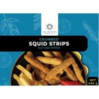 Salt and Pepper Crumbed Squid Strips (400g)