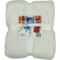Chilled Out Winter Teddy Throw 127x152cm (1pk)