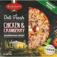 Deli Fresh Chicken & Cranberry Premium Pizza (390g)